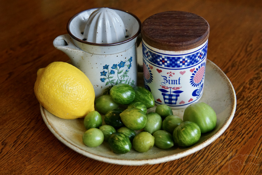 Rezept für grüne Tomaten – Atessa